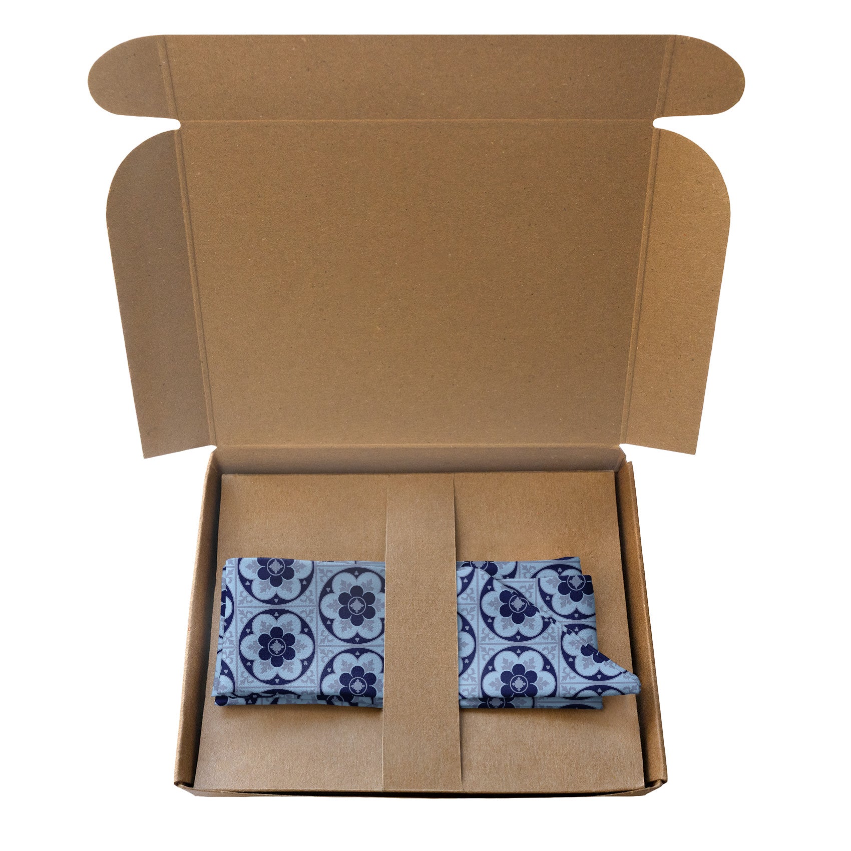 Iron Blossom Hair Scarf - Packaging - Knotty Tie Co.