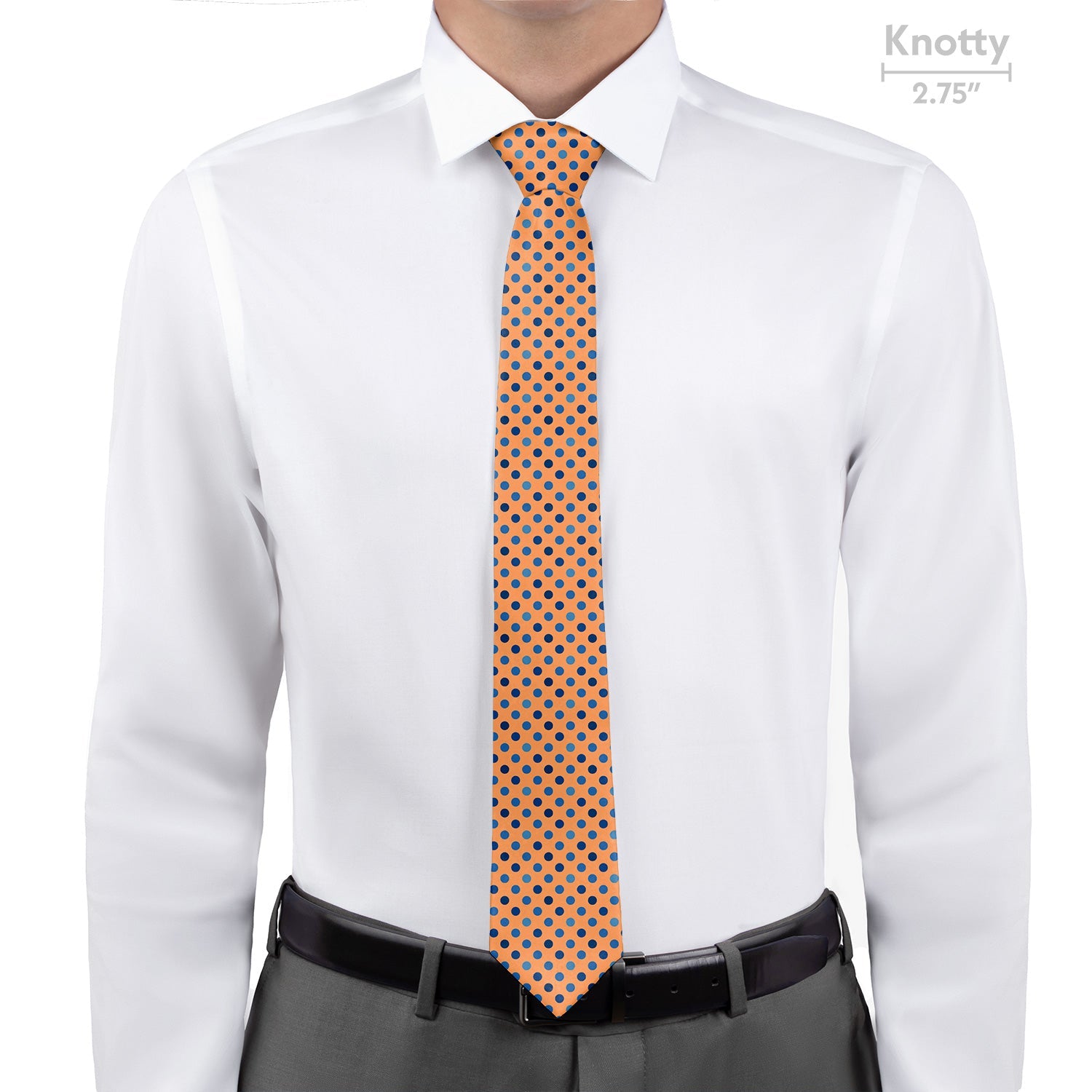 Ithica Dots Necktie - Knotty - Knotty Tie Co.