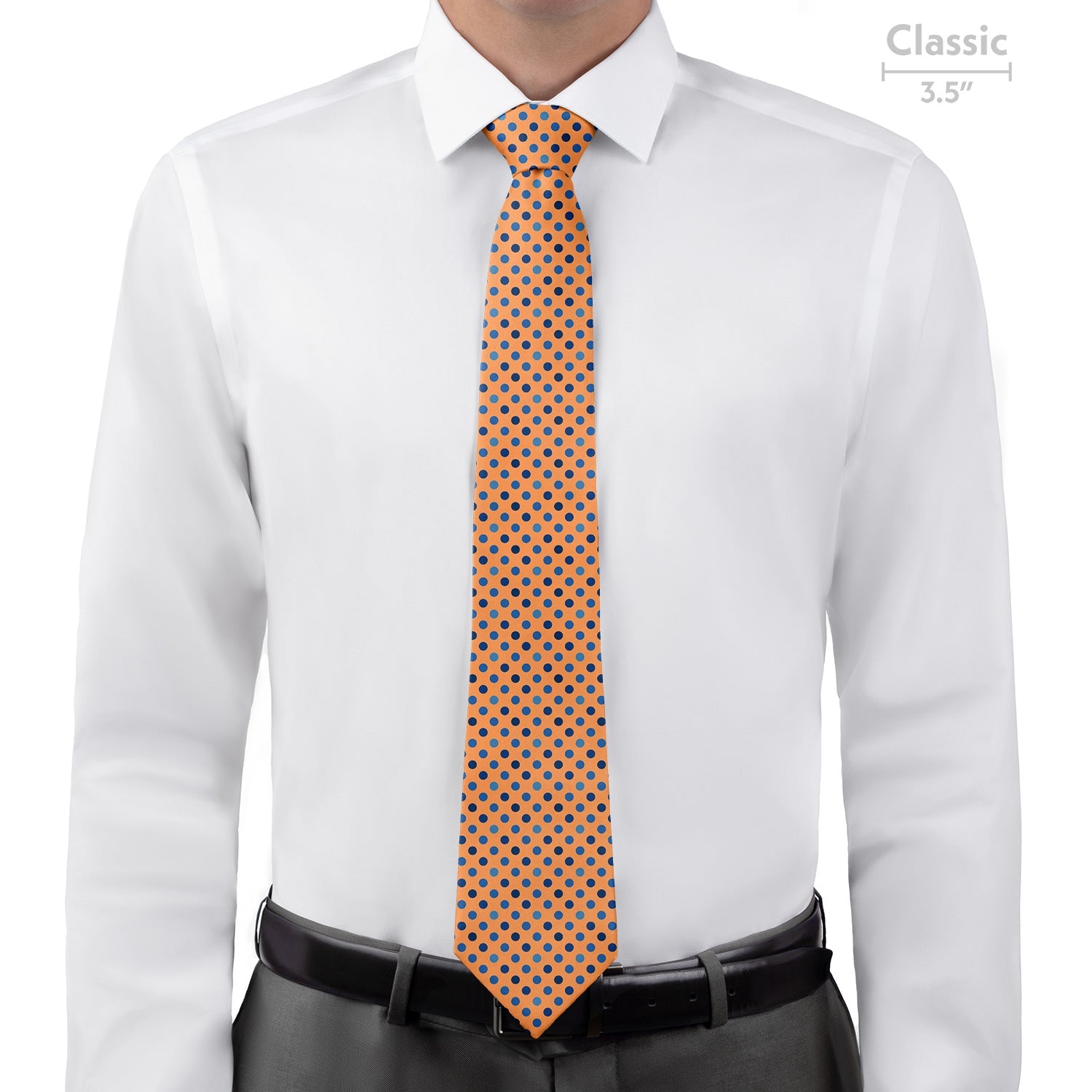 Ithica Dots Necktie - Classic - Knotty Tie Co.