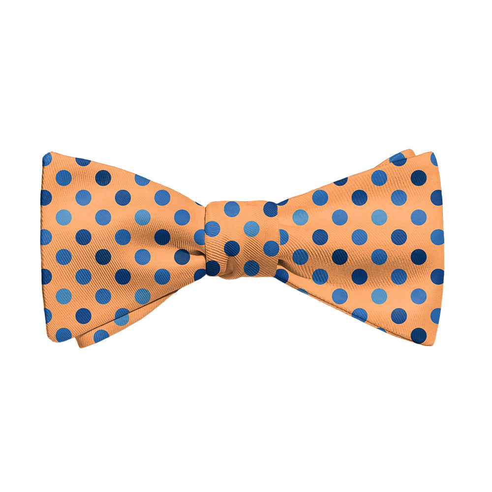 Ithica Dots Bow Tie - Adult Standard Self-Tie 14-18" -  - Knotty Tie Co.