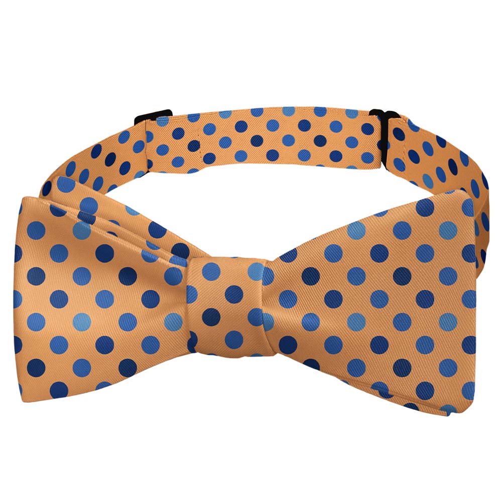 Ithica Dots Bow Tie - Self Tie Bow Tie - Knotty Tie Co.