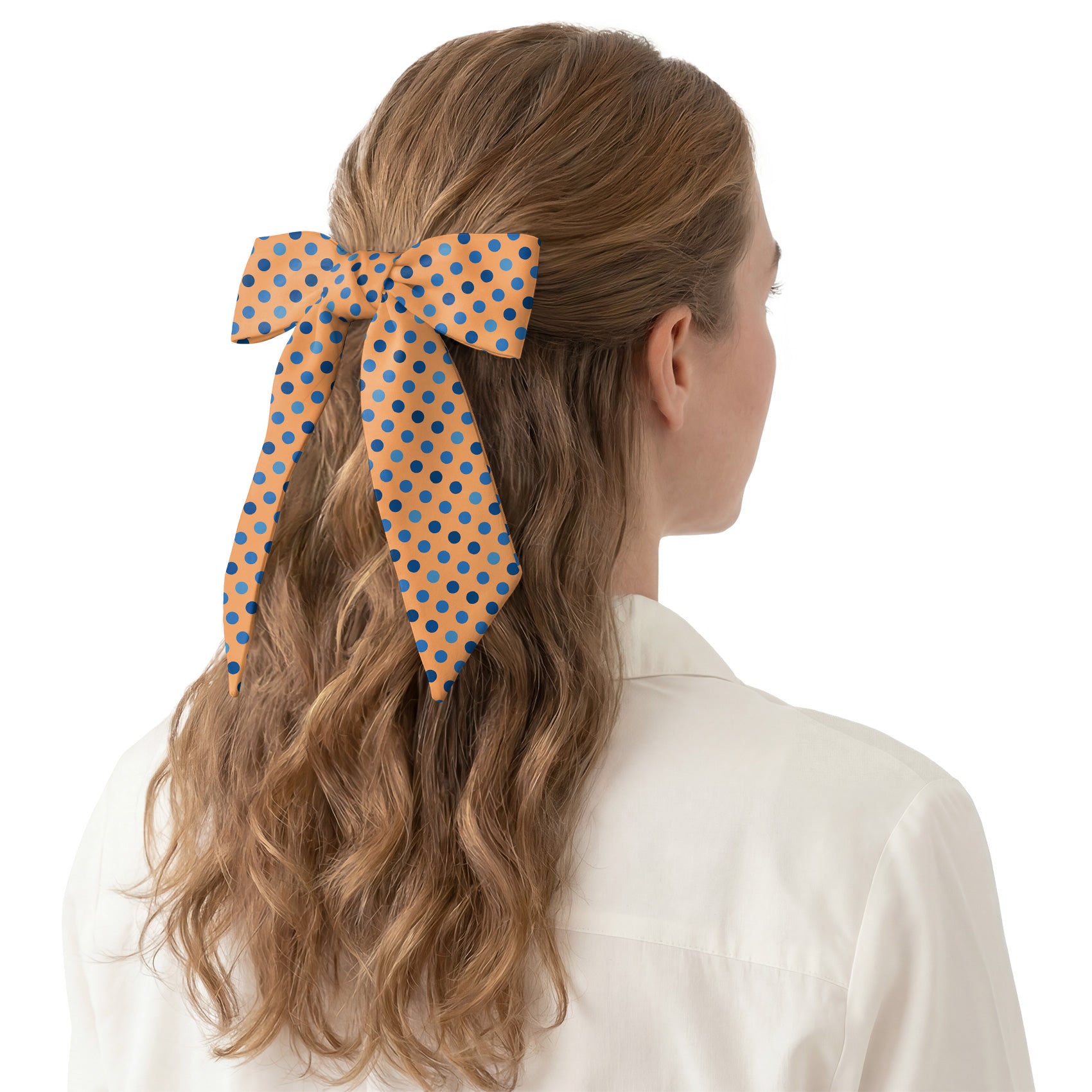 Ithica Dots Hair Scarf - Hair Scarf - Knotty Tie Co.