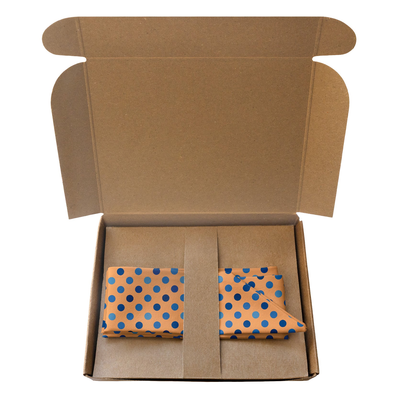 Ithica Dots Hair Scarf - Packaging - Knotty Tie Co.