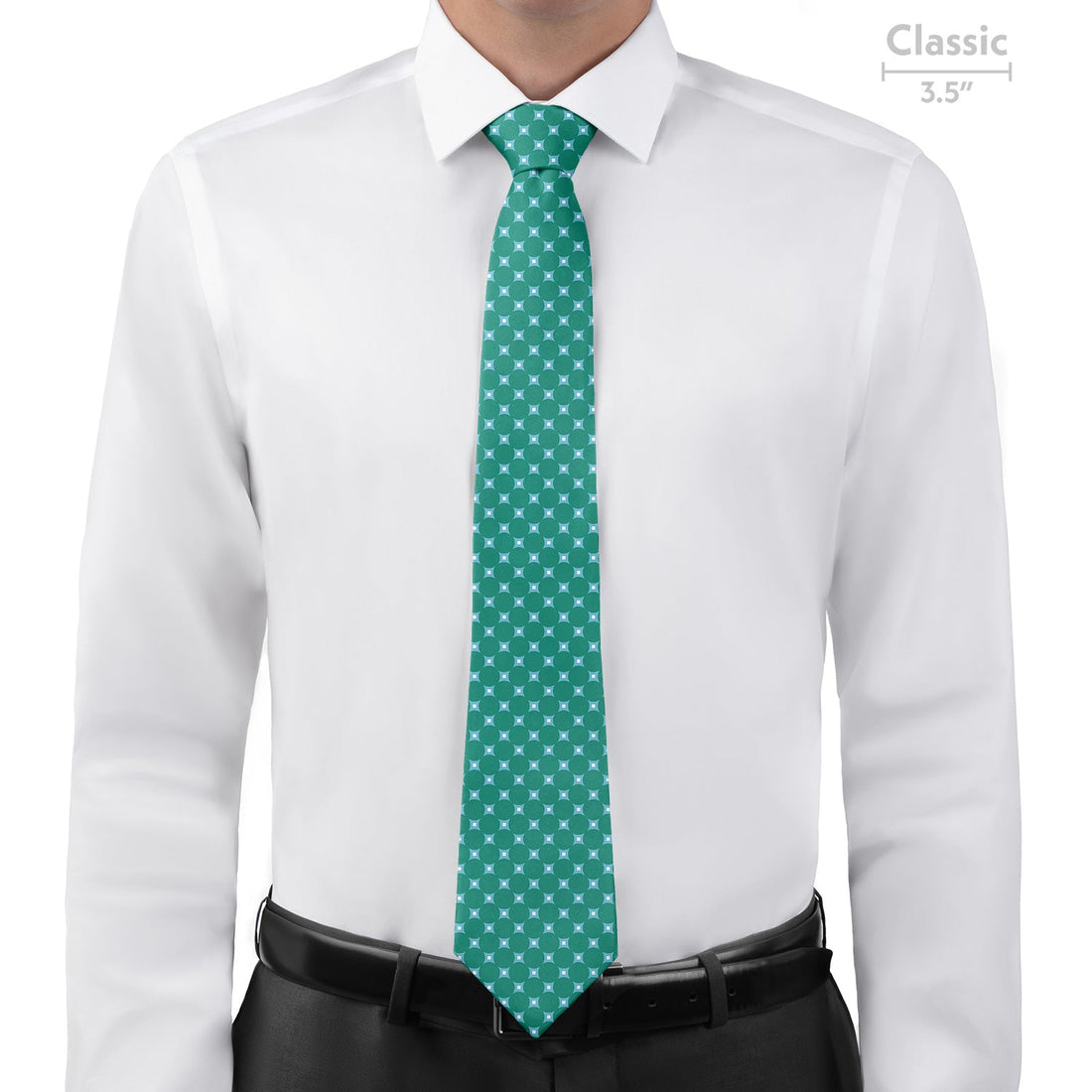 Ivy League Dots Necktie - Classic - Knotty Tie Co.