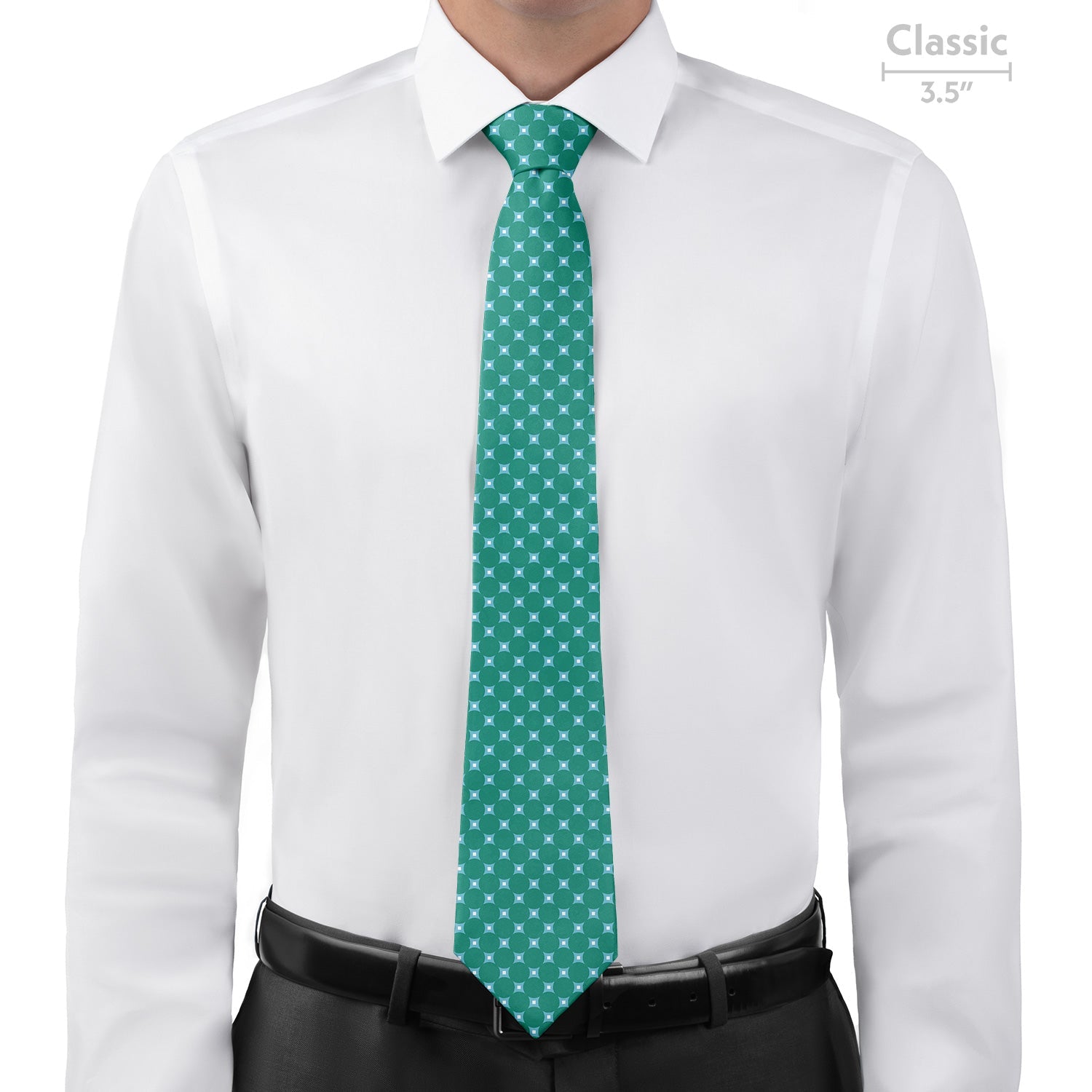 Ivy League Dots Necktie - Classic - Knotty Tie Co.
