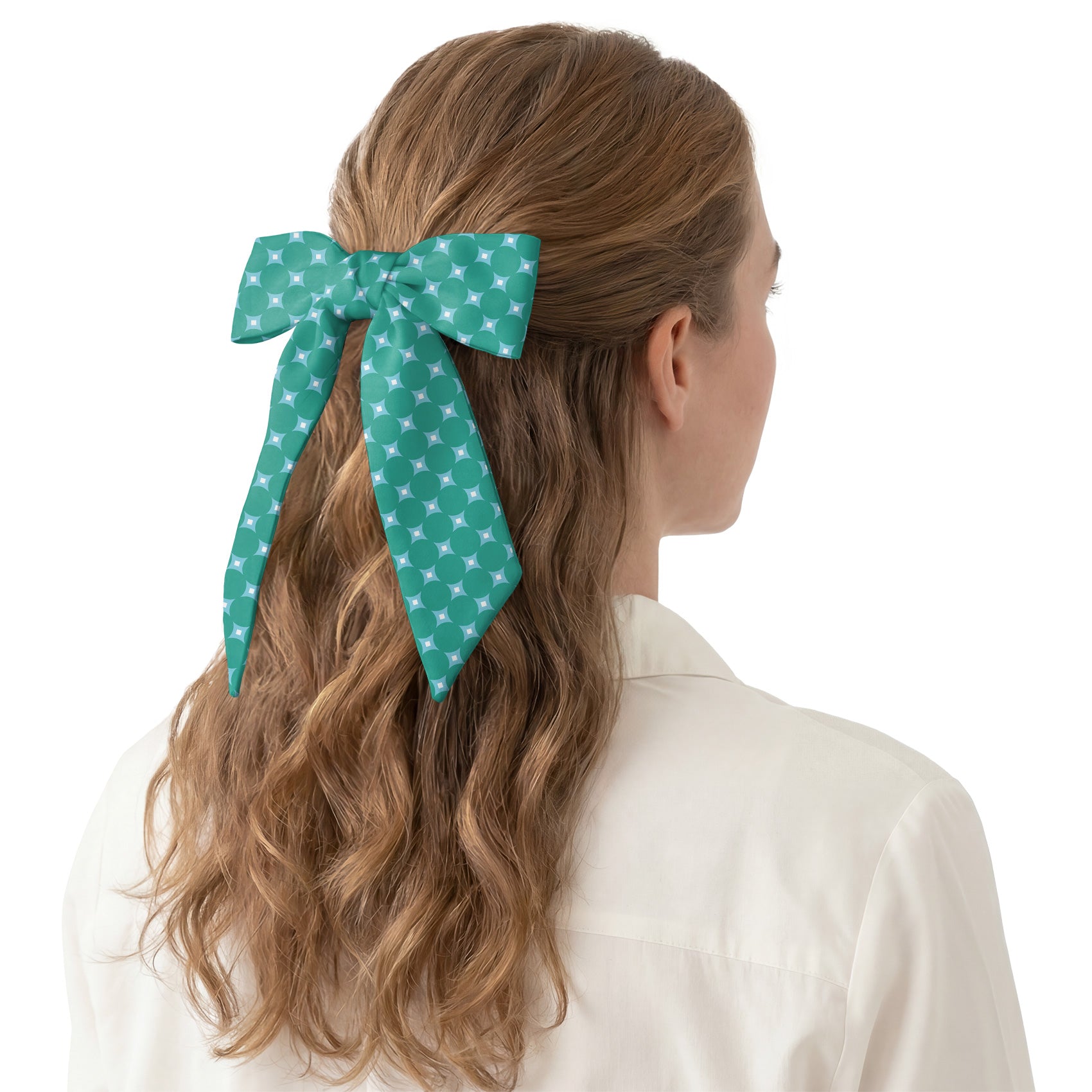 Ivy League Dots Hair Scarf - Hair Scarf - Knotty Tie Co.