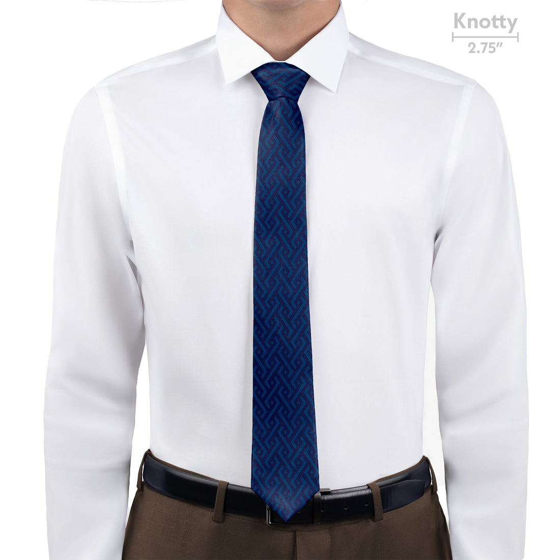 Jarvis Geometric Necktie - Knotty - Knotty Tie Co.
