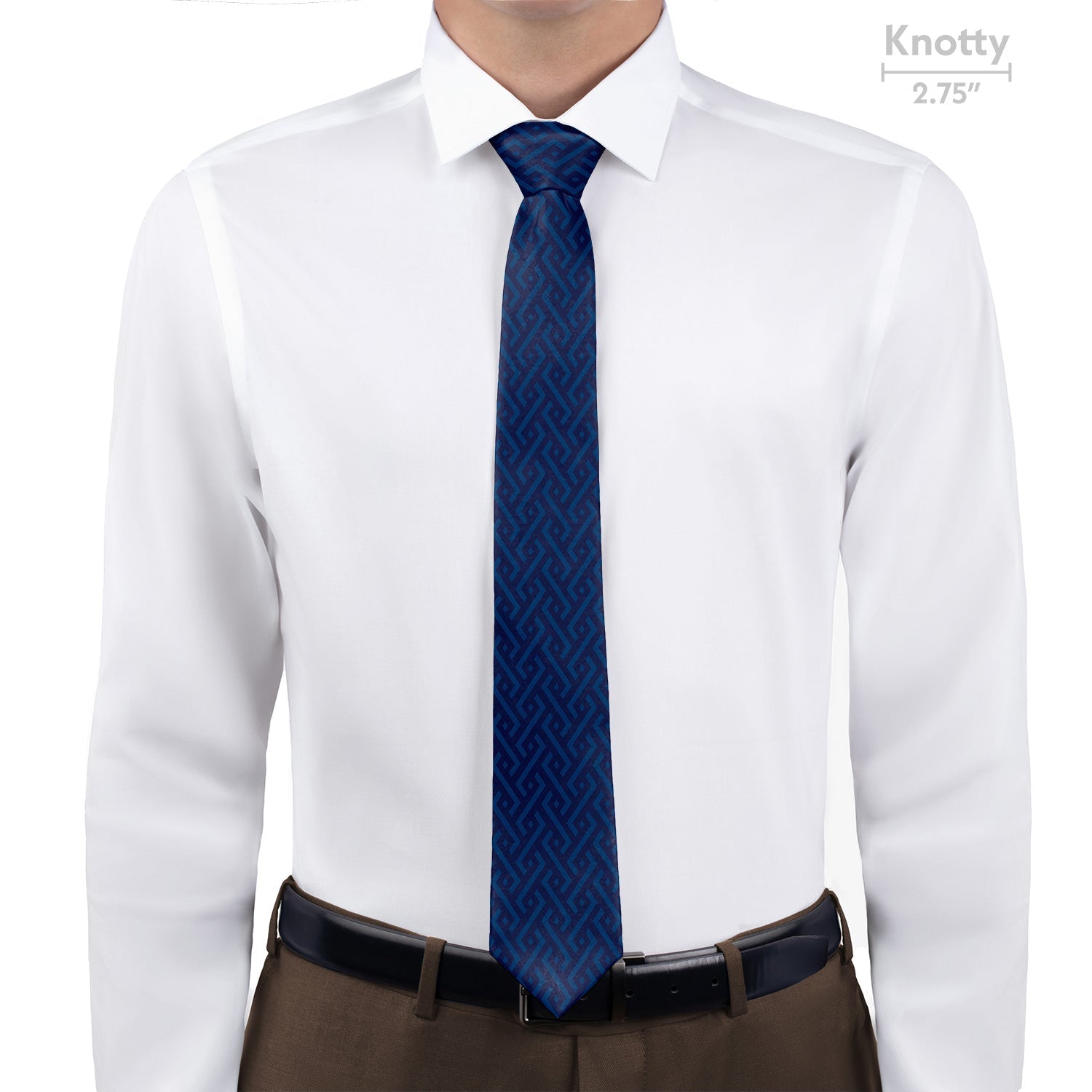 Jarvis Geometric Necktie - Knotty - Knotty Tie Co.