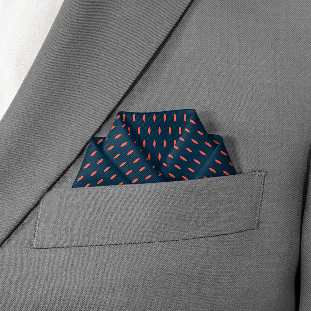 Jersey 1 Logo Pocket Square