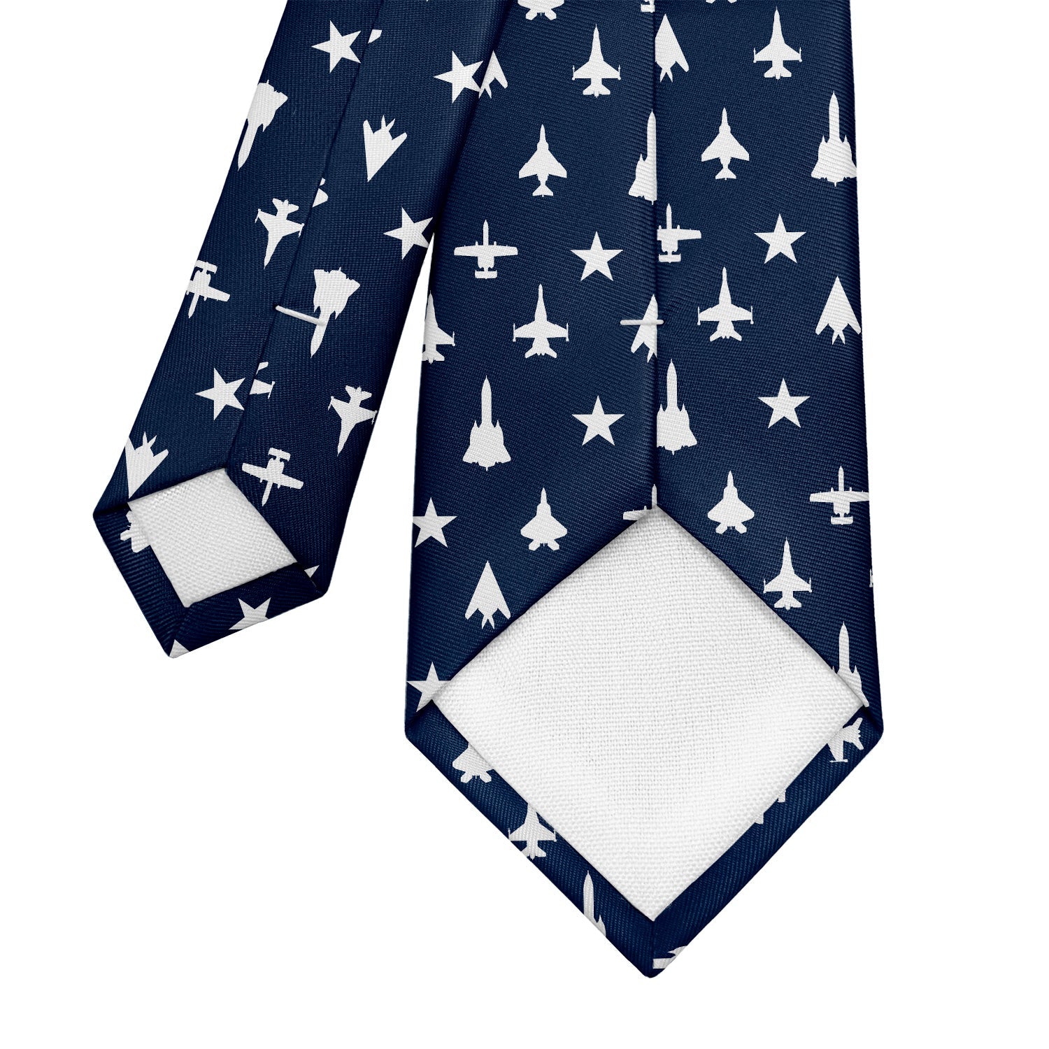 Jets Necktie - Tipping - Knotty Tie Co.