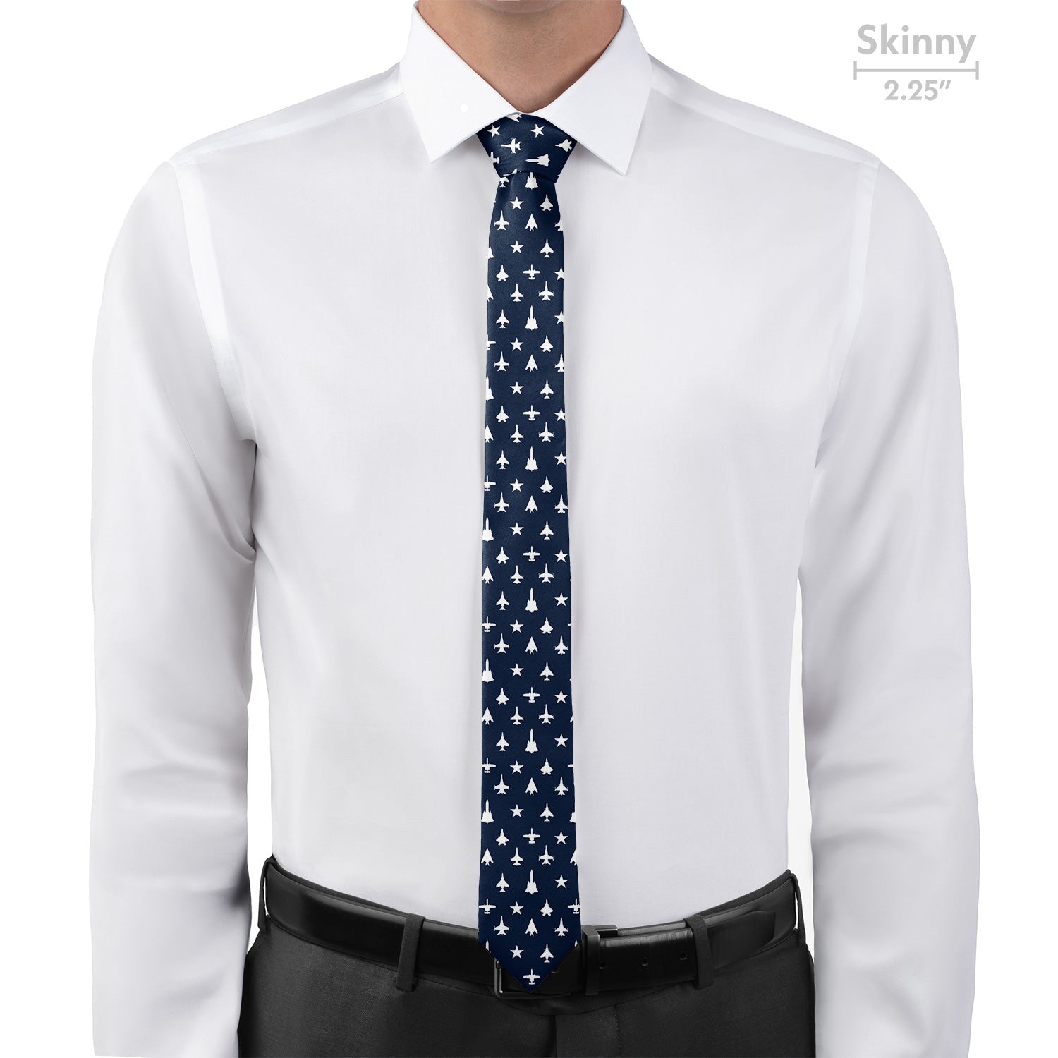 Jets Necktie - Skinny - Knotty Tie Co.