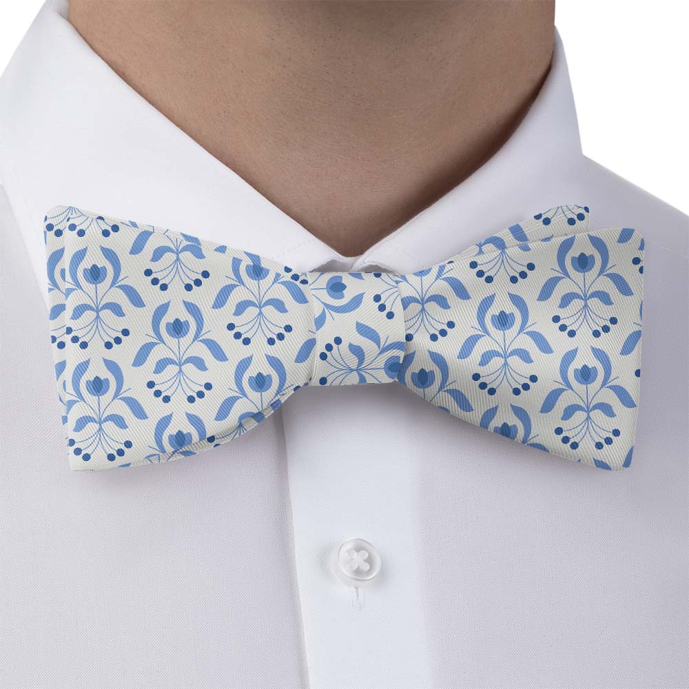 Julie Floral Bow Tie - Self Tie Bow Tie - Knotty Tie Co.