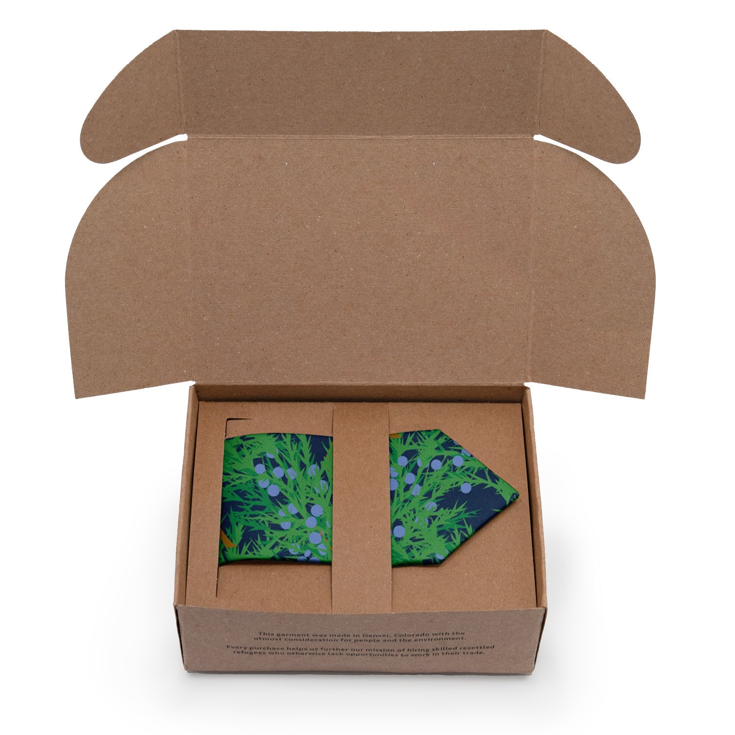 Juniper Necktie - Packaging - Knotty Tie Co.