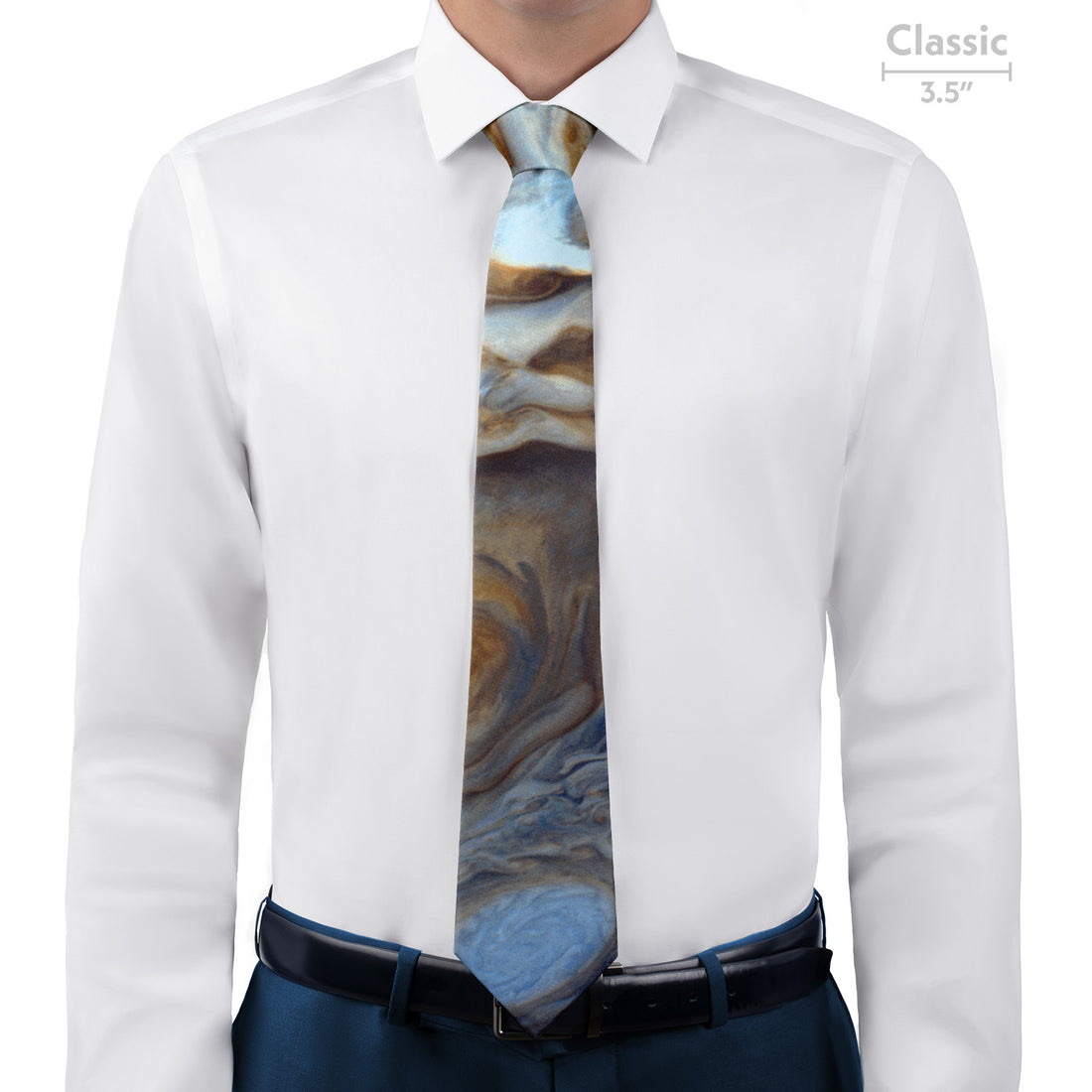 Jupiter's Spot Necktie - Packaging - Knotty Tie Co.