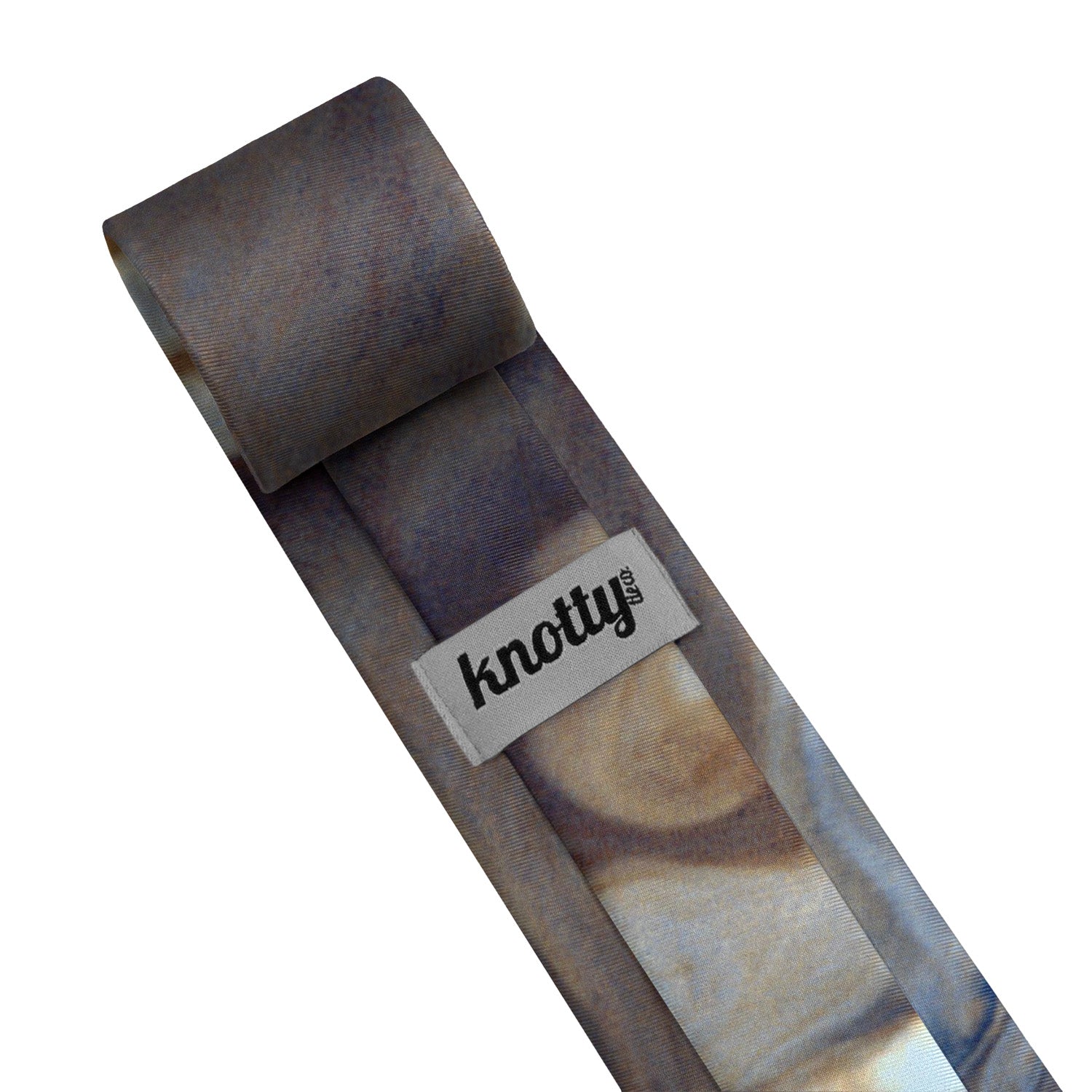 Jupiter's Spot Necktie - Tag - Knotty Tie Co.
