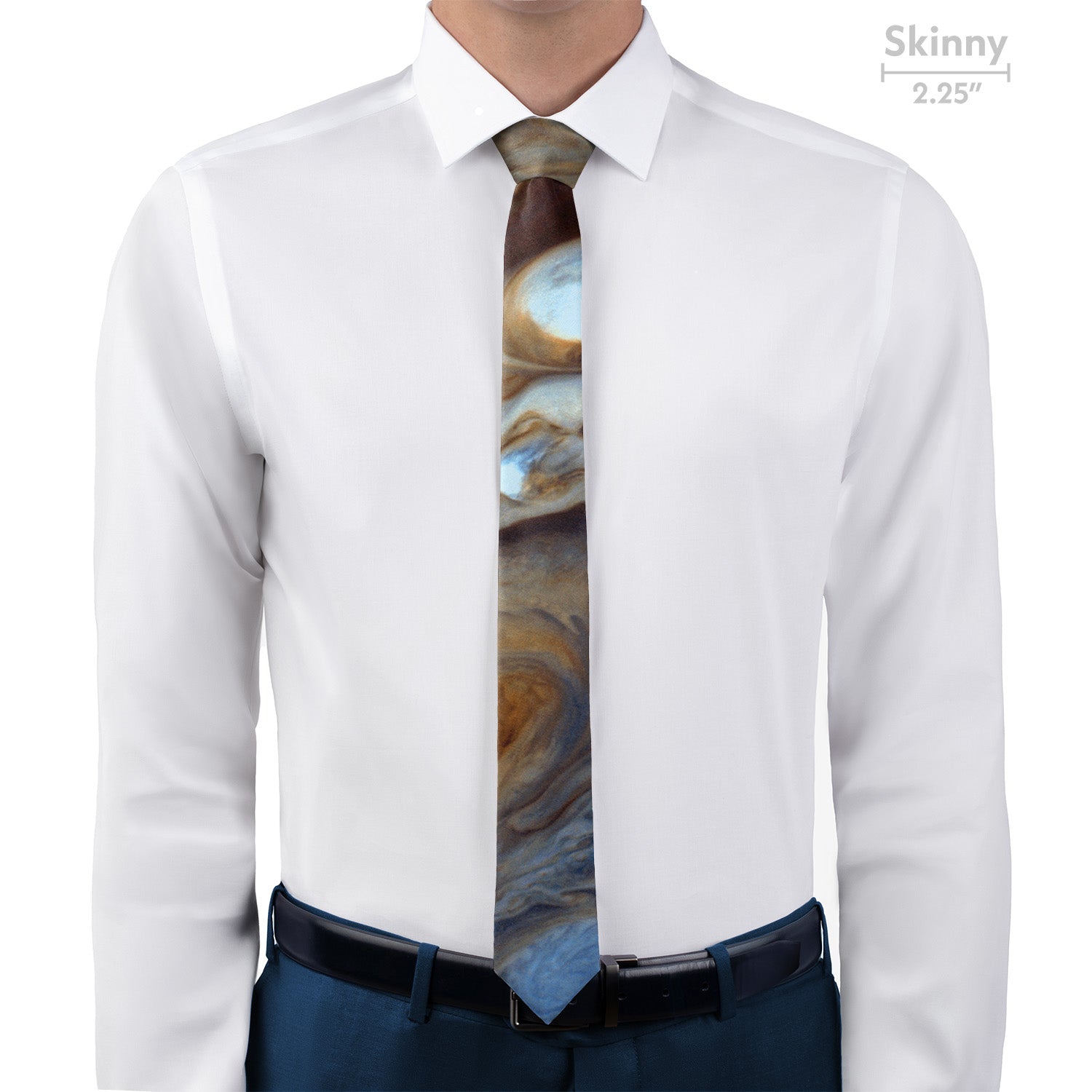 Jupiter's Spot Necktie - Skinny - Knotty Tie Co.