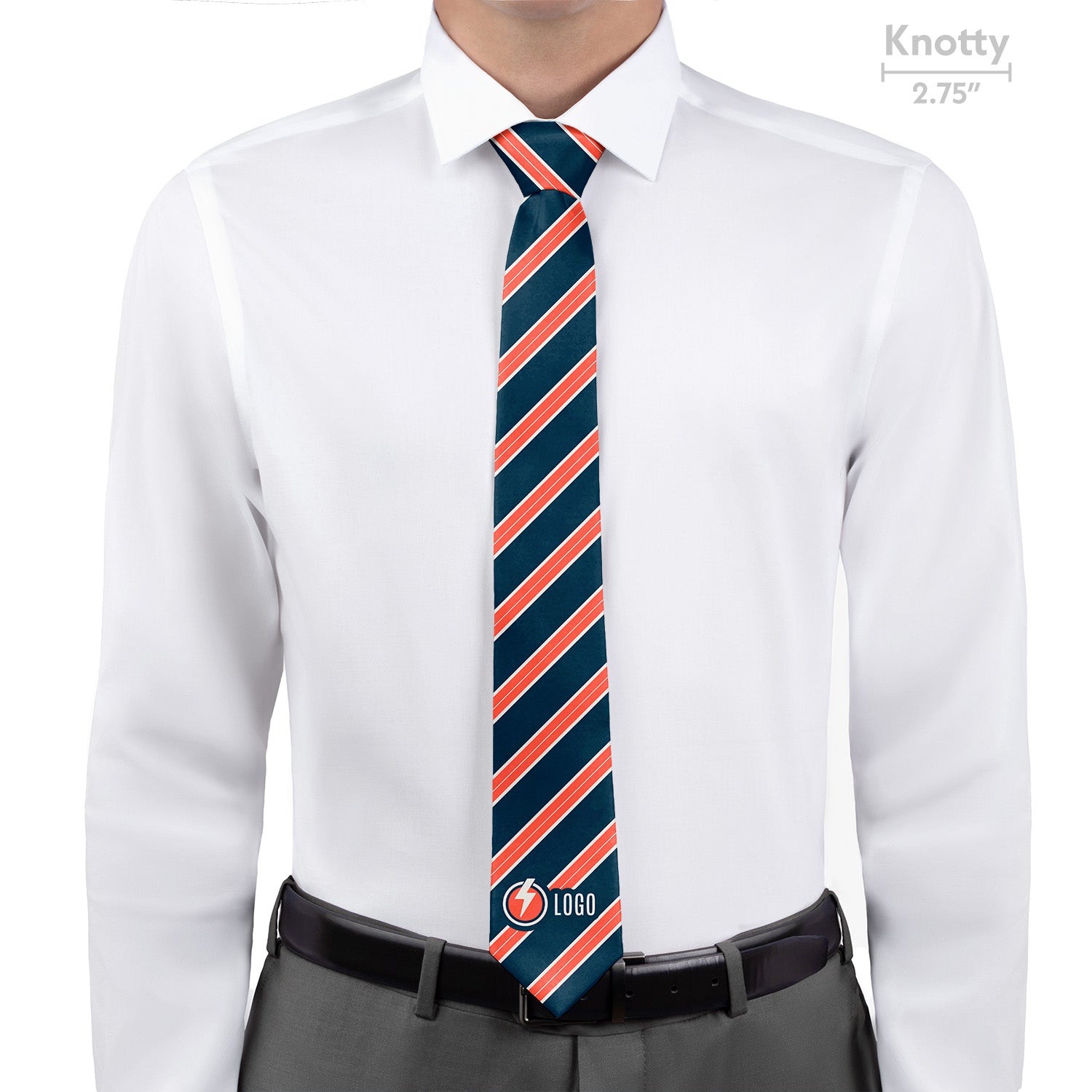 Custom Kalamath 1 Logo Tie - Knotty - Knotty Tie Co.
