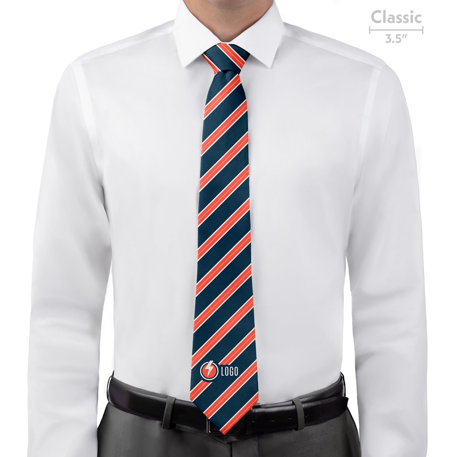 Custom Kalamath 1 Logo Tie - Classic - Knotty Tie Co.