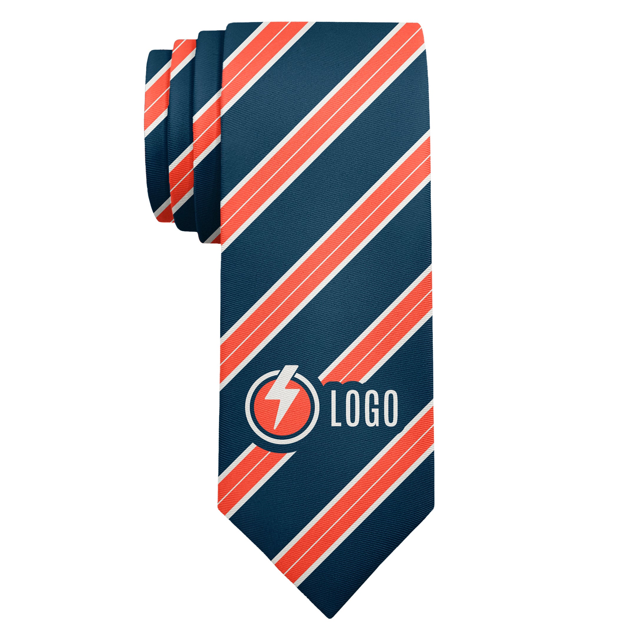 Custom Kalamath 1 Logo Tie - Long Roll - Knotty Tie Co.