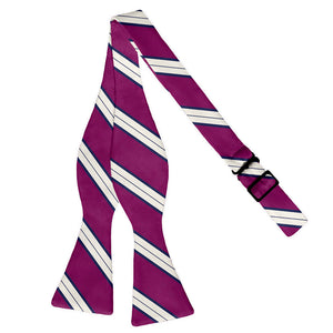 Kalamath Stripe Bow Tie - Adult Extra-Long Self-Tie 18-21" -  - Knotty Tie Co.