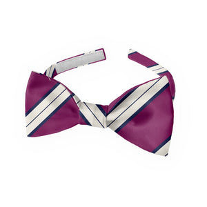 Kalamath Stripe Bow Tie - Kids Pre-Tied 9.5-12.5" -  - Knotty Tie Co.