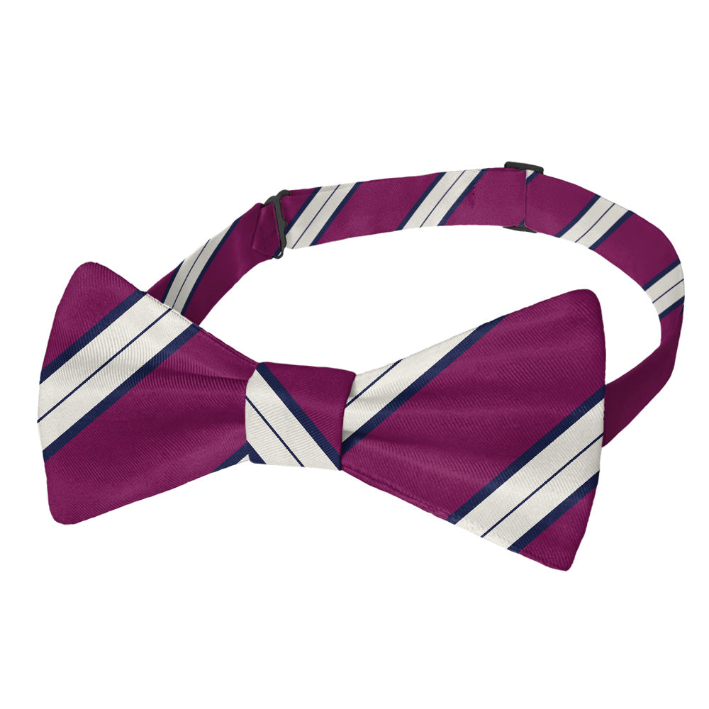 Kalamath Stripe Bow Tie - Pre-Tied Bow Tie - Knotty Tie Co.