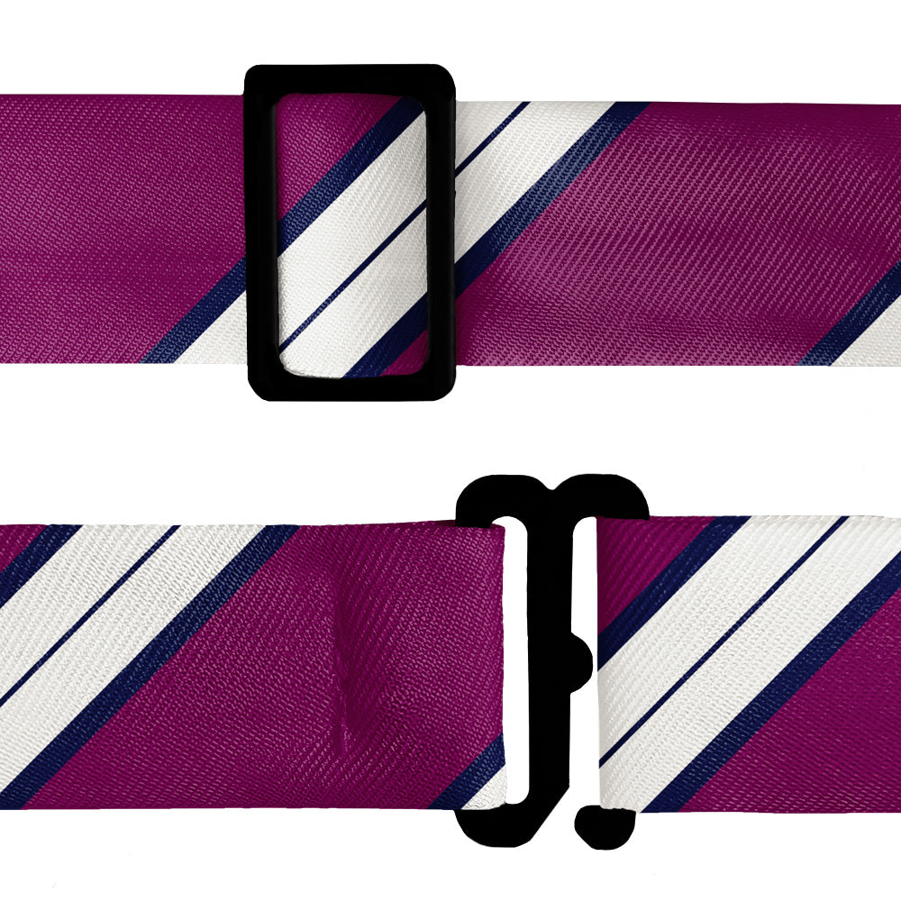 Kalamath Stripe Bow Tie - Bow Tie Hardware - Knotty Tie Co.