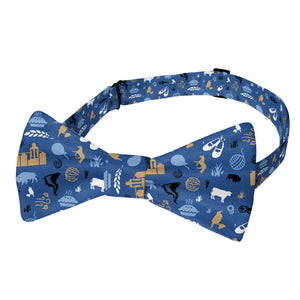 Kansas State Heritage Bow Tie - Adult Pre-Tied 12-22" -  - Knotty Tie Co.