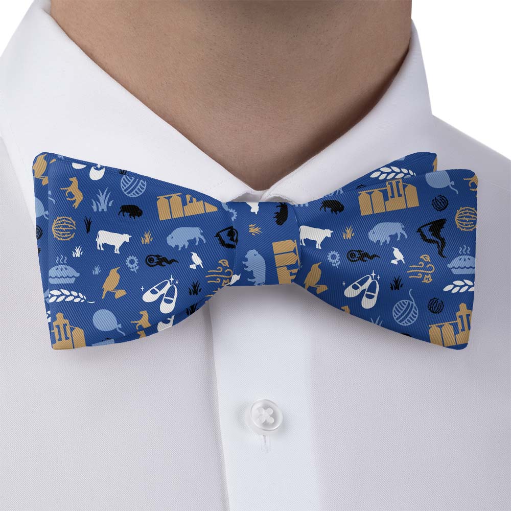 Kansas State Heritage Bow Tie - Bow Tie with Dress Shirt - Knotty Tie Co.