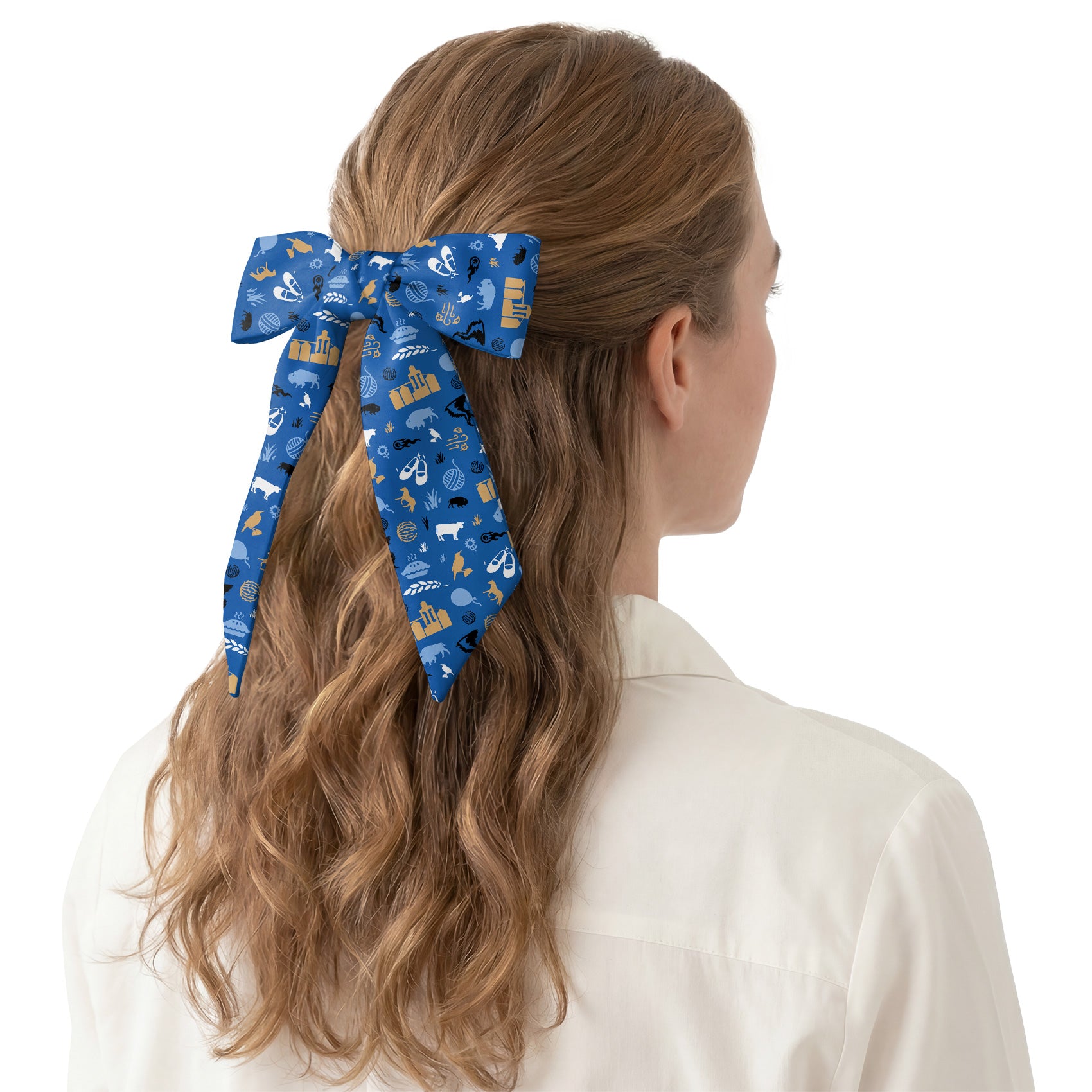 Kansas State Heritage Hair Scarf - Hair Scarf - Knotty Tie Co.