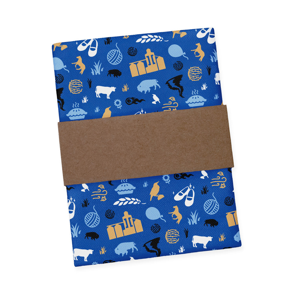 Kansas State Heritage Pocket Square - Packaging - Knotty Tie Co.