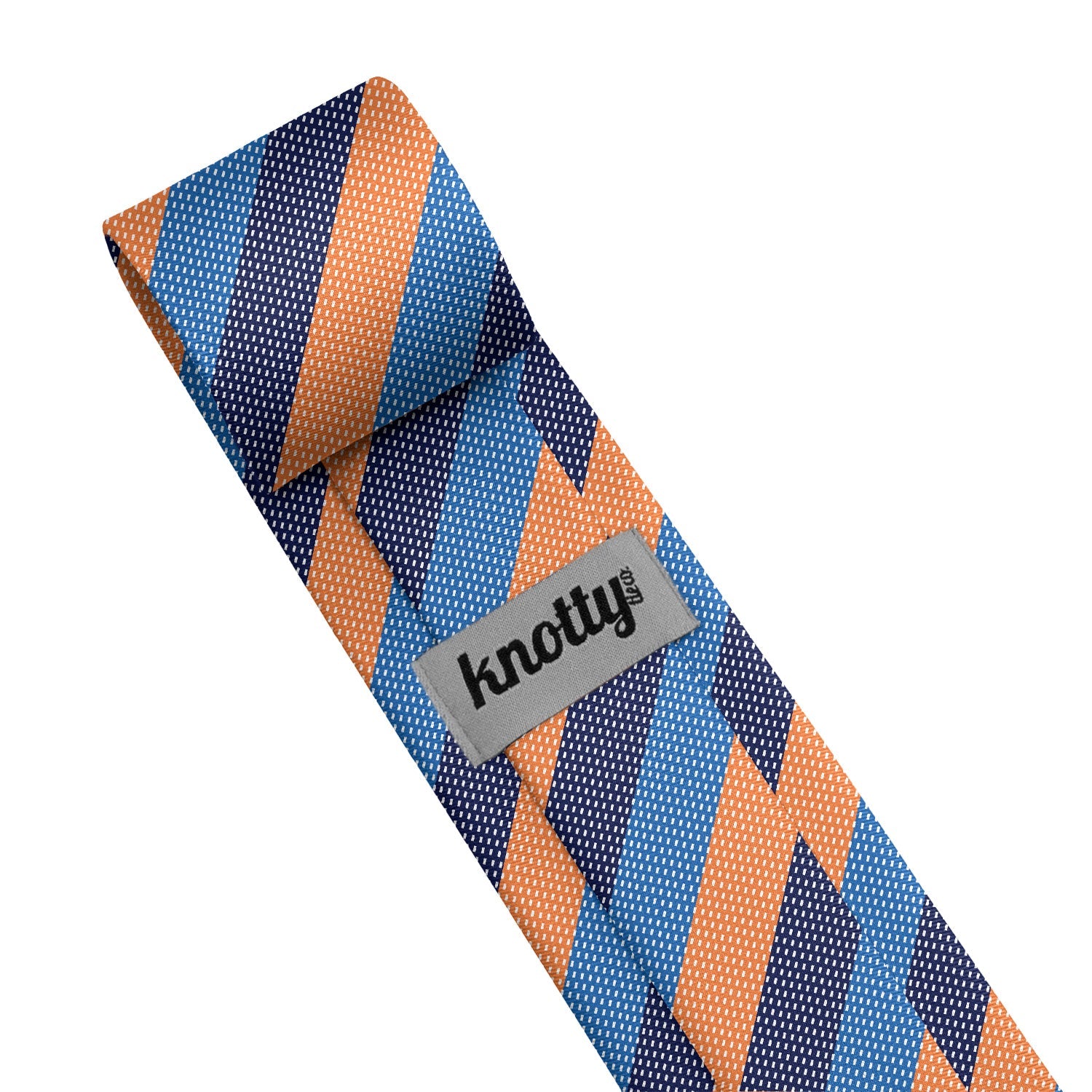 Kent Stripe Necktie - Tag - Knotty Tie Co.