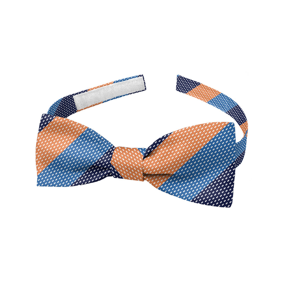 Kent Stripe Bow Tie - Baby Pre-Tied 9.5-12.5" -  - Knotty Tie Co.