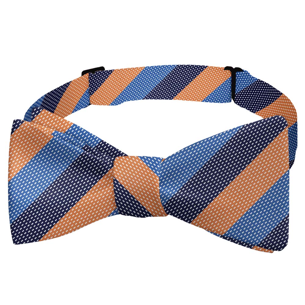 Kent Stripe Bow Tie - Self Tie Bow Tie - Knotty Tie Co.