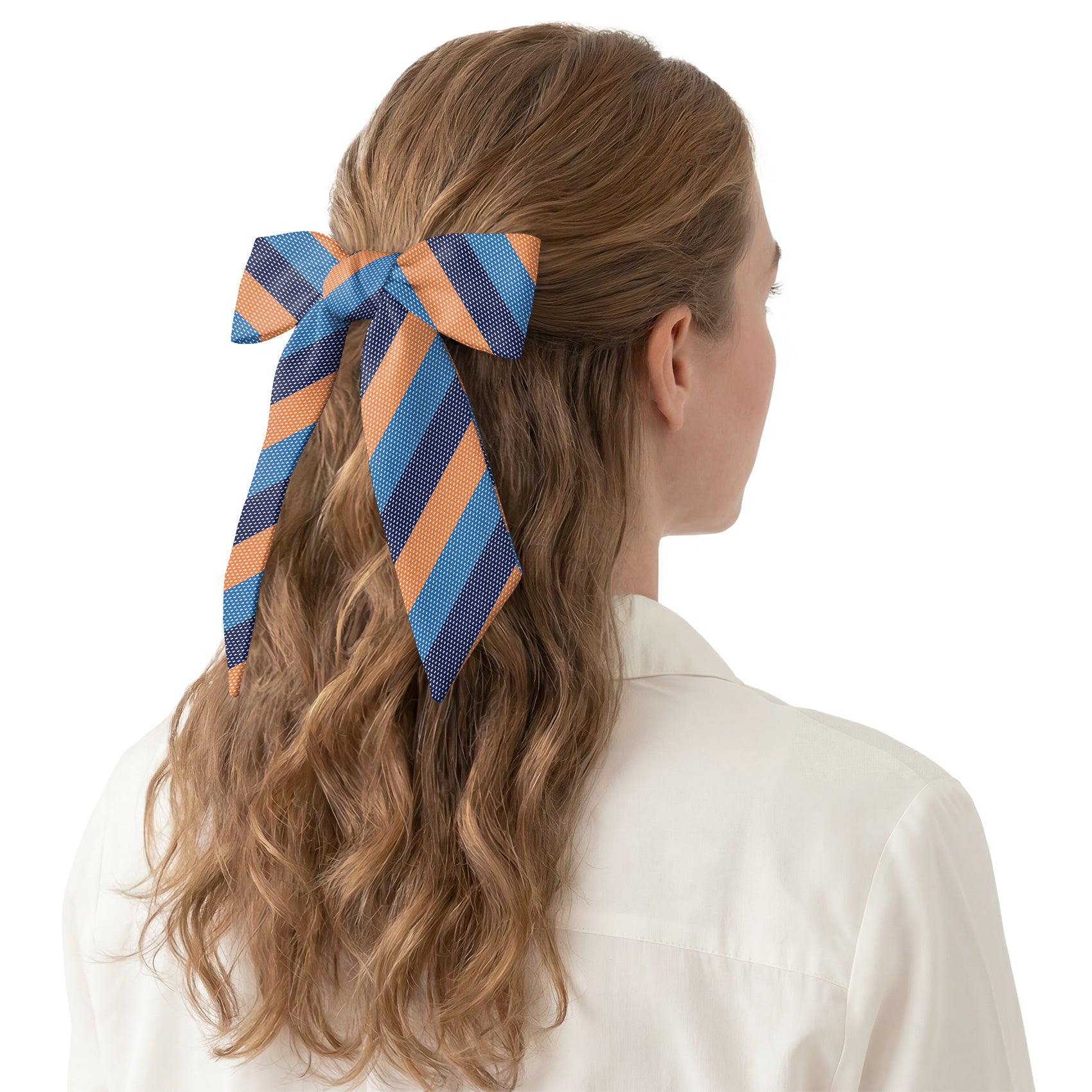 Kent Stripe Hair Scarf - Hair Scarf - Knotty Tie Co.