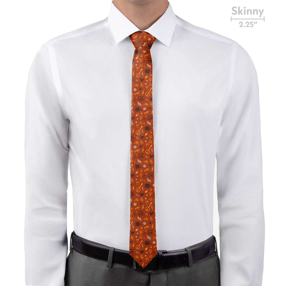 Kentucky State Heritage Necktie - Skinny - Knotty Tie Co.