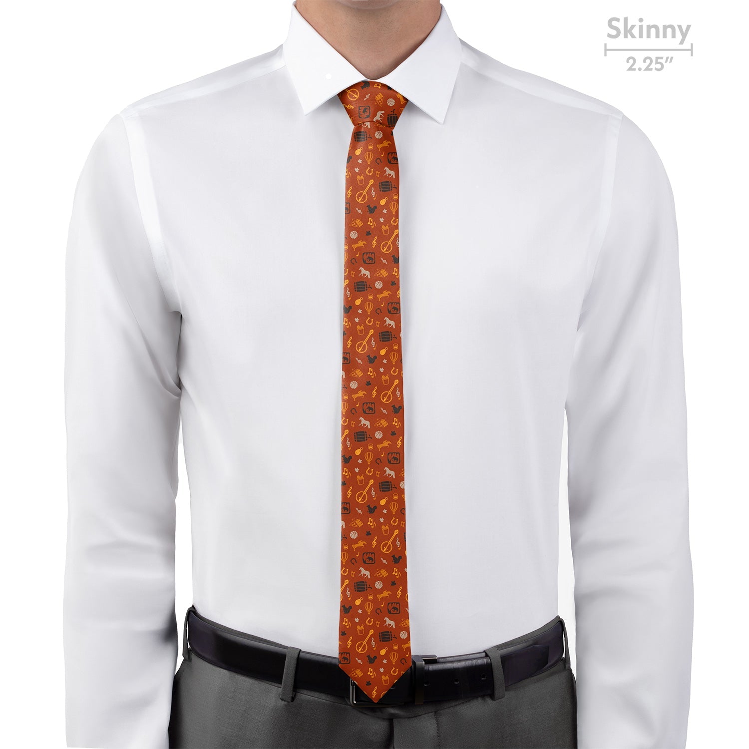 Kentucky State Heritage Necktie - Skinny - Knotty Tie Co.