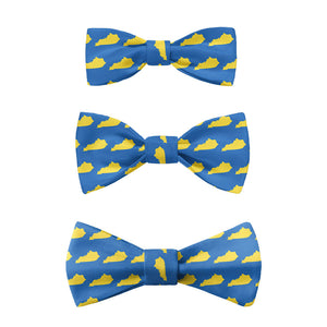 Kentucky State Outline Bow Tie -  -  - Knotty Tie Co.