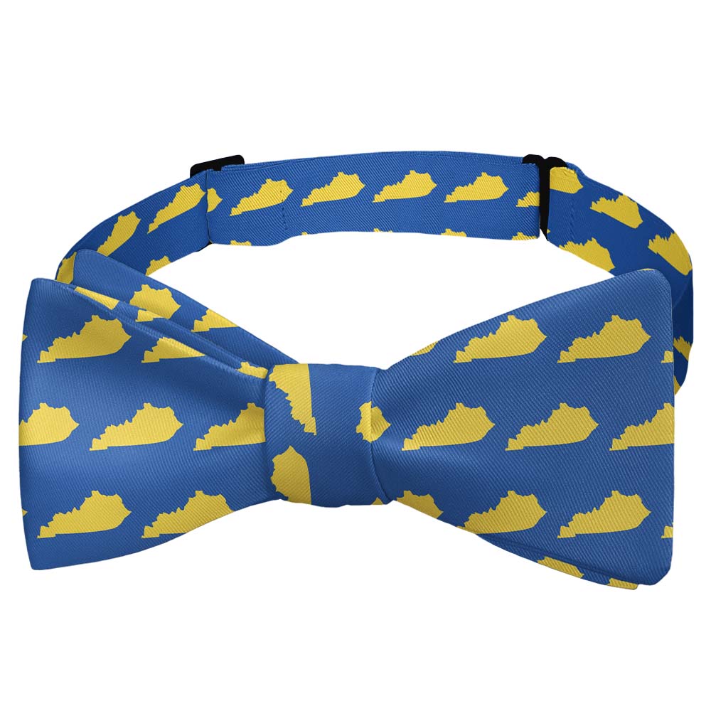 Kentucky State Outline Bow Tie - Self Tie Bow Tie - Knotty Tie Co.