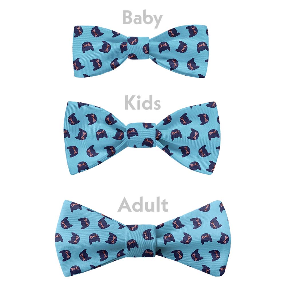 Kitty Cats Bow Tie - Bow Sizes - Knotty Tie Co.