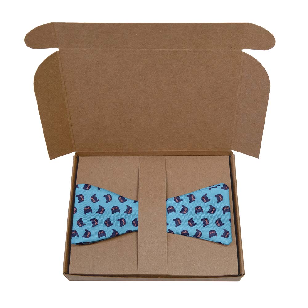 Kitty Cats Bow Tie- Kraft Gift Box Packaging - Knotty Tie Co.