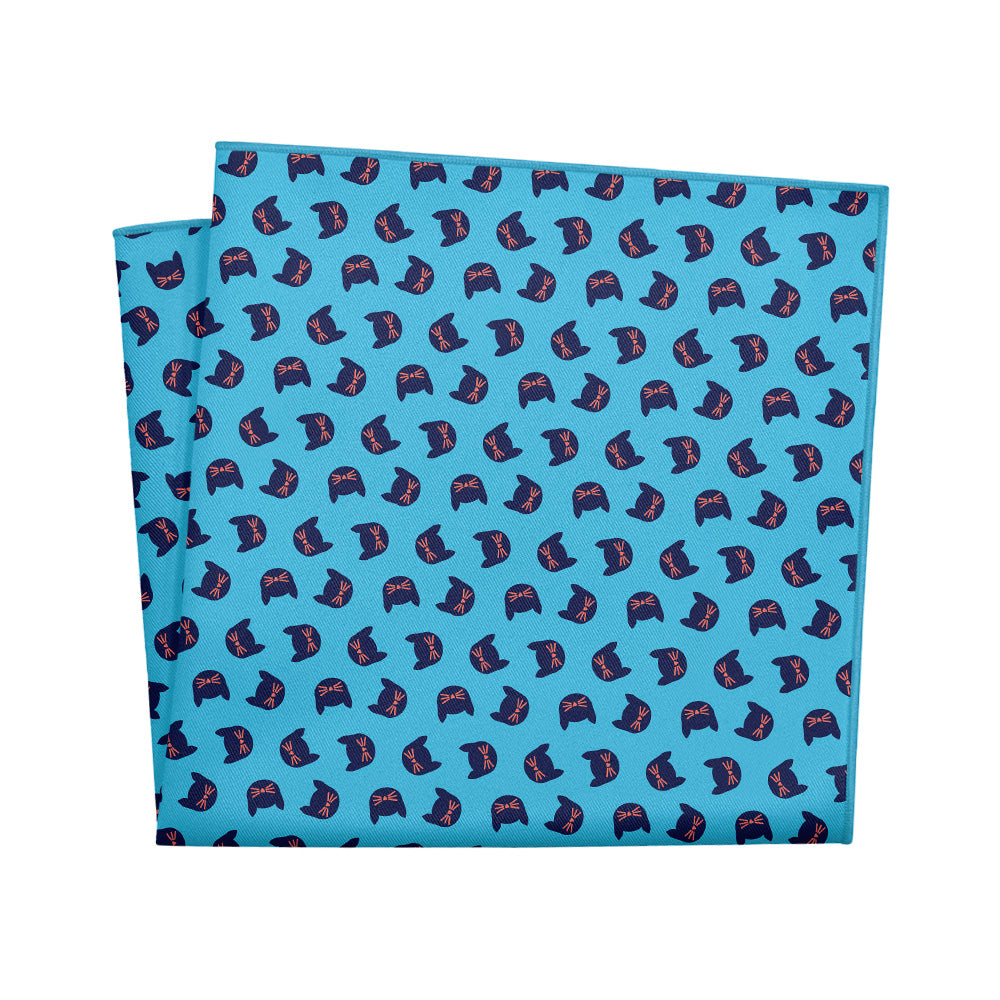 Cat pocket square outlet