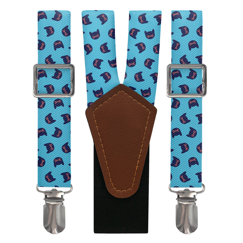 Kitty Cats Suspenders - Main View - Knotty Tie Co.