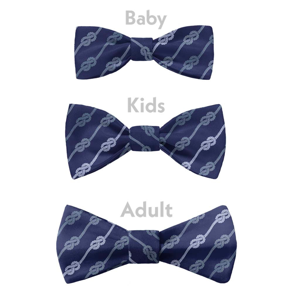 Knotical Bow Tie - Bow Sizes - Knotty Tie Co.