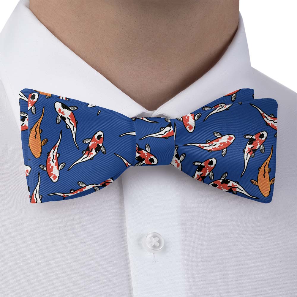 Koi Fish Bow Tie - Bow Tie with Dress Shirt - Knotty Tie Co.