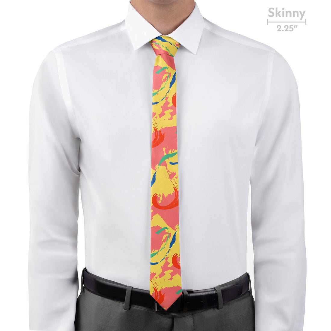 La Splash Necktie - Skinny - Knotty Tie Co.