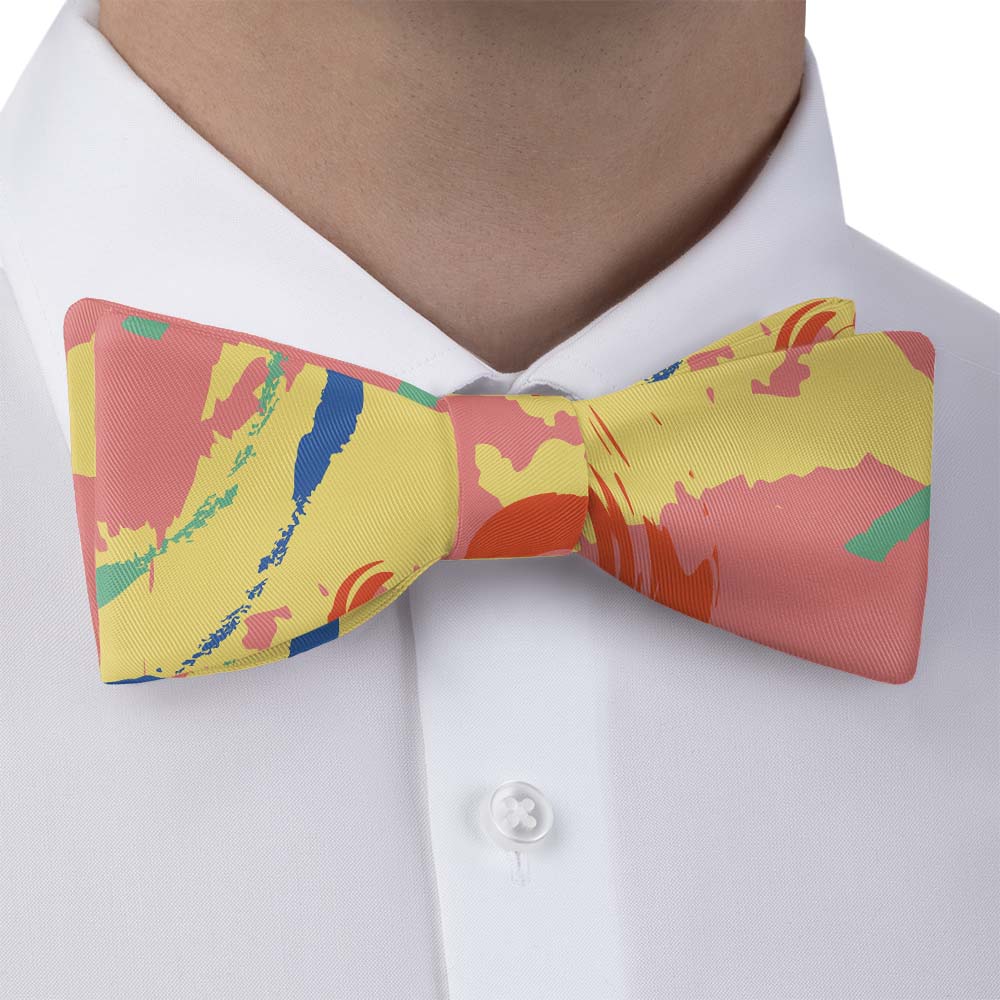 La Splash Bow Tie - Bow Tie with Dress Shirt - Knotty Tie Co.