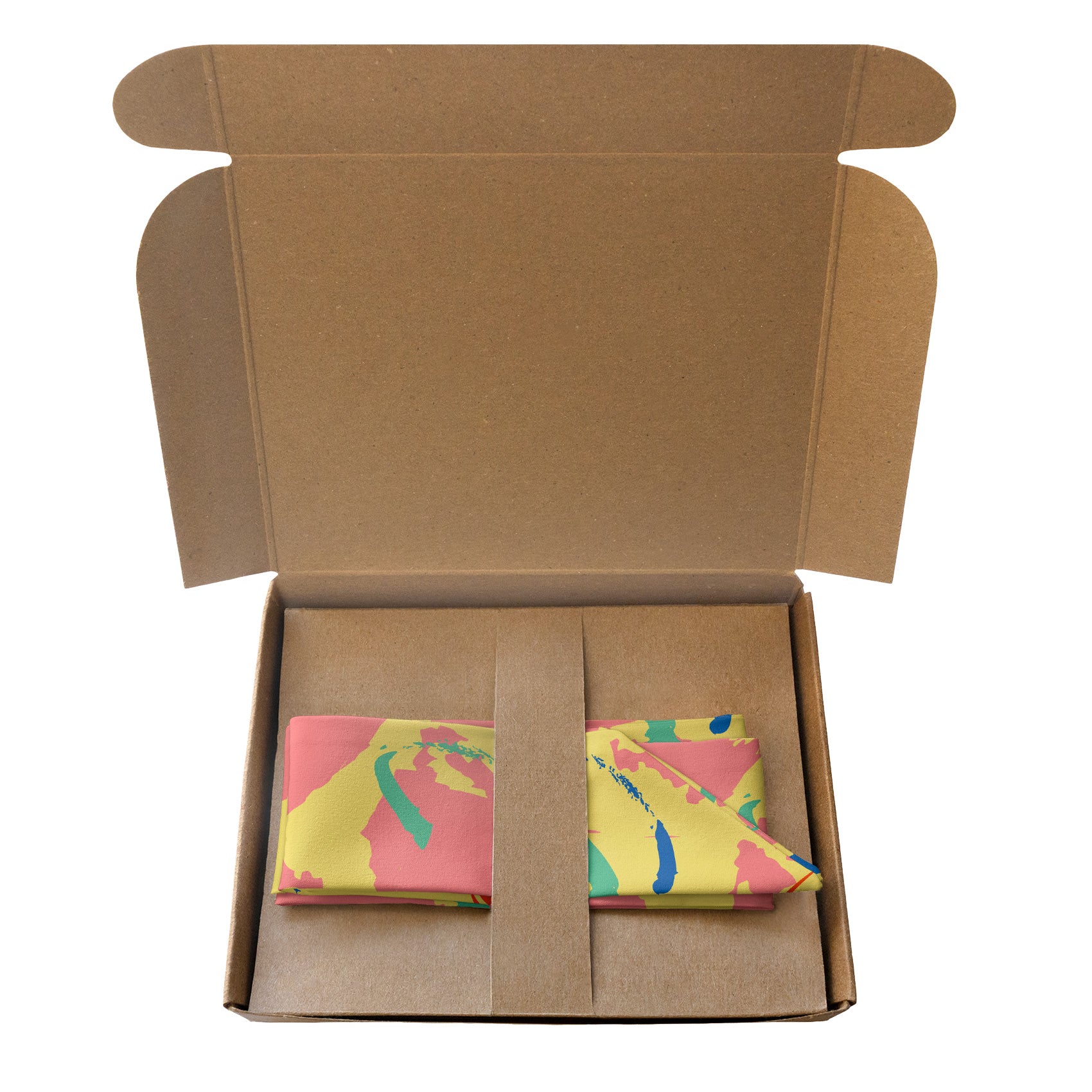 La Splash Hair Scarf - Packaging - Knotty Tie Co.