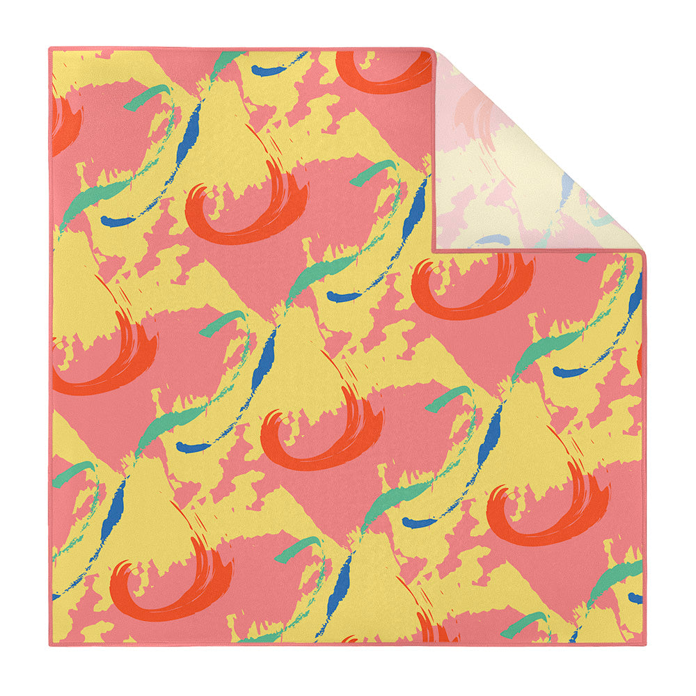 La Splash Pocket Square - Printed - Knotty Tie Co.