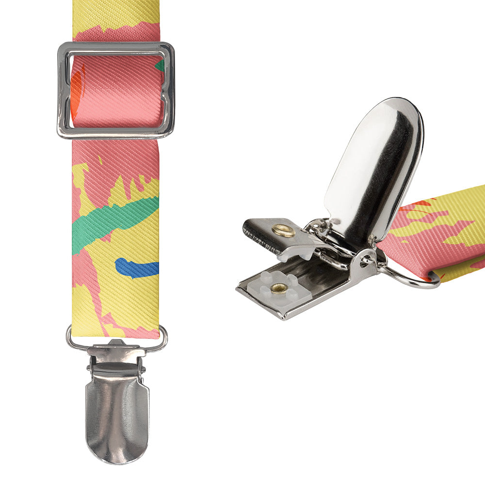 La Splash Suspenders - Hardware and Strap - Knotty Tie Co.